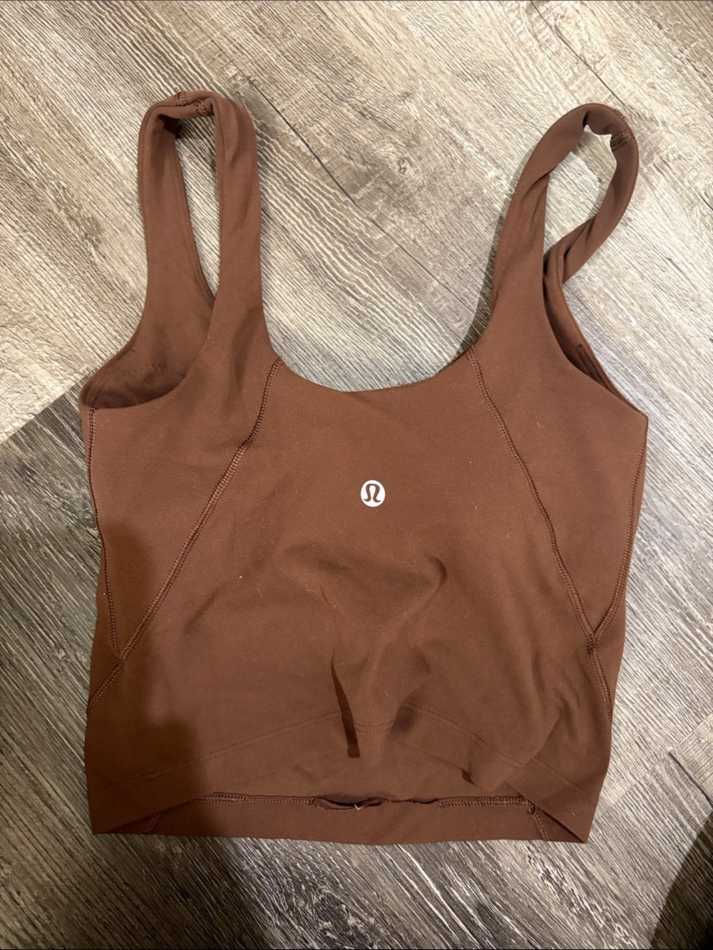 Brown V-Neck LuLuleWomen's Tank Top